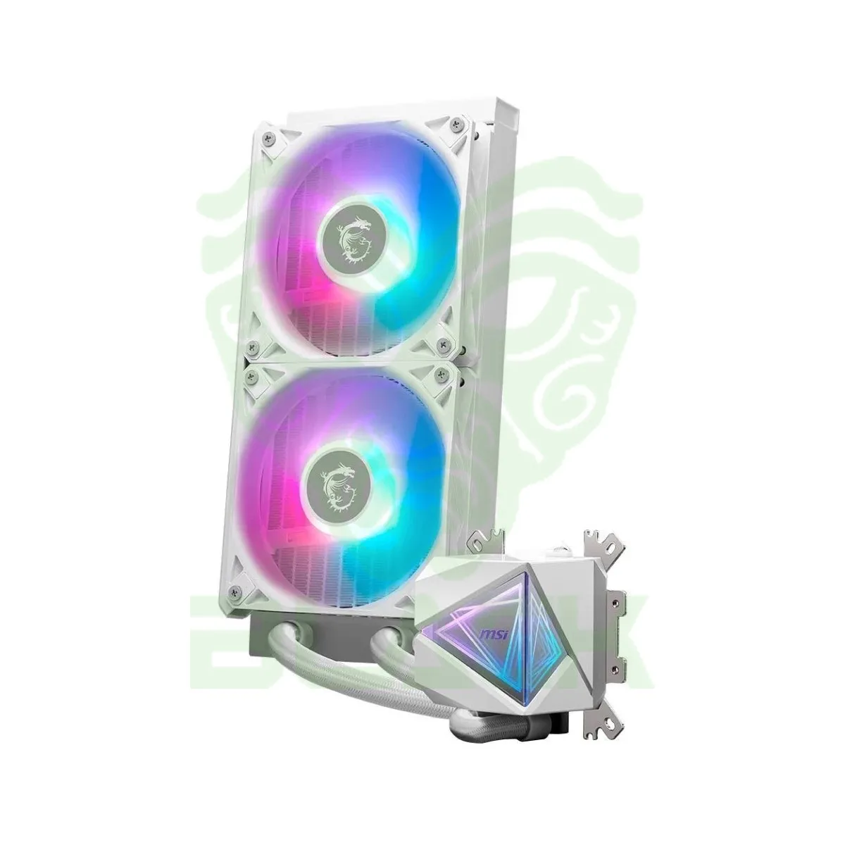 WATER COOLING MSI MAG CORELIQUID I240 2X CPU COOLER 240MM WHITE