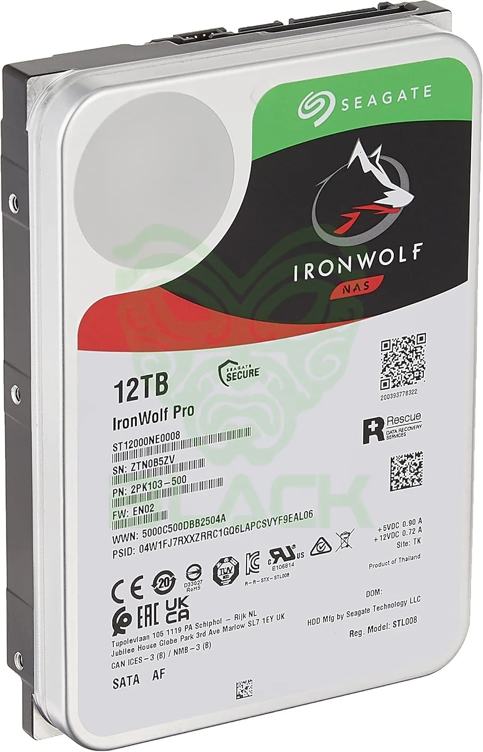 SEAGATE DISCO DURO IRONWOLF PRO 12TB N