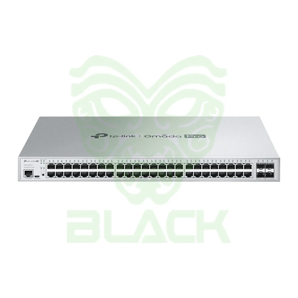 SWITCH TP LINK 48 PUERTOS GIGABIT L2 ADMINIS. 4SFP POE+