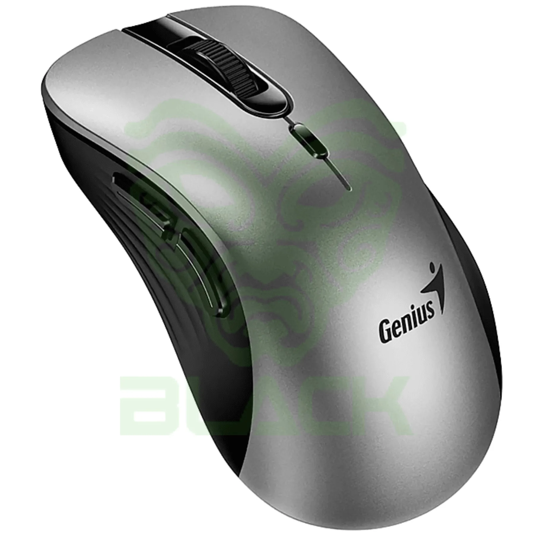 MOUSE INALÁMBRICO GENIUS ERGO (8100S) GRIS HIERRO