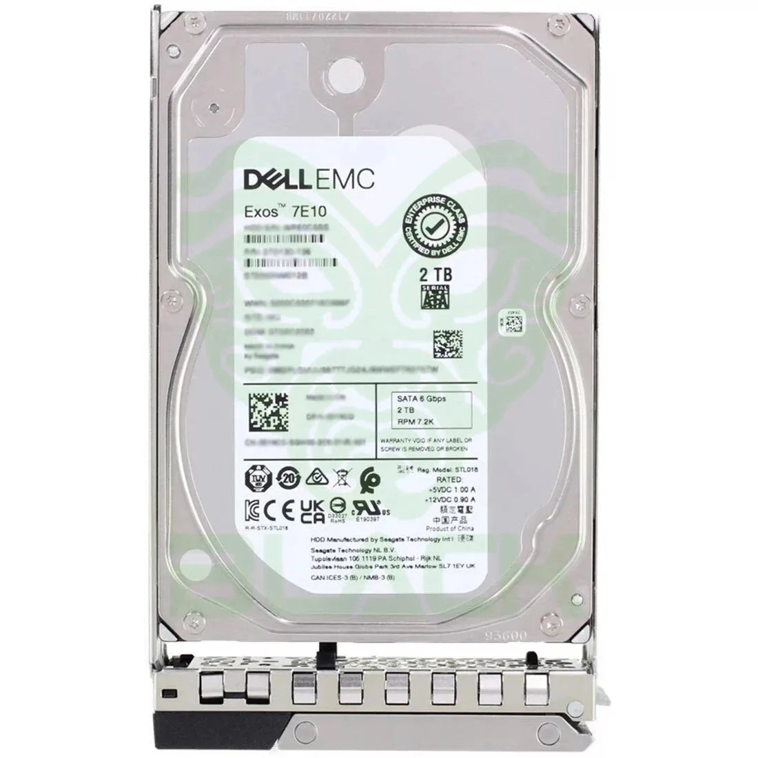 HDD SATA DELL 2TB 7.2K 512N 3.5` CABLED