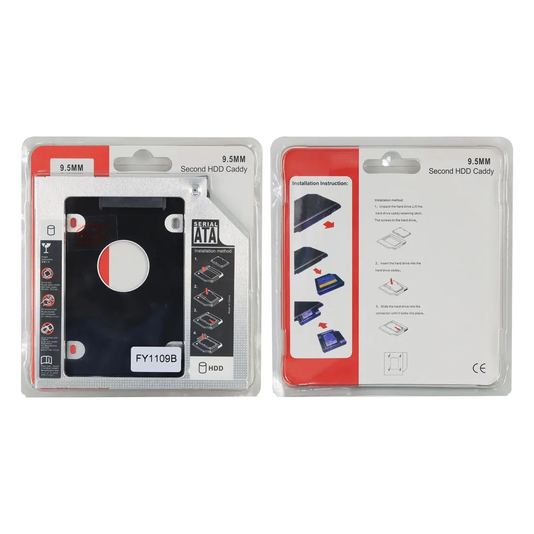 Caddy Disk Sata 2,5 Notebook 9,5mm