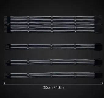 Tecware KIT FLEX + (Extensor Cables de Fuente) 