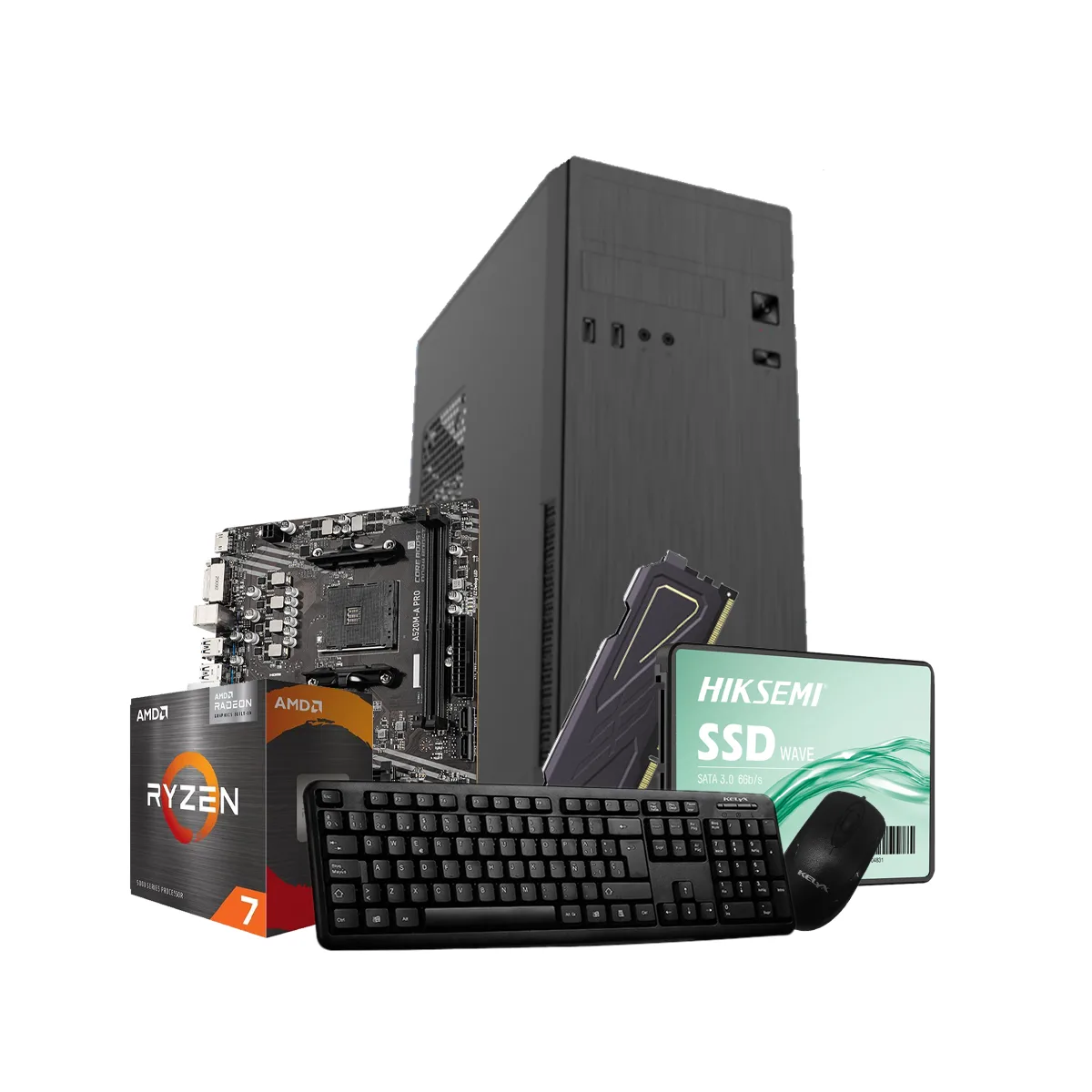 Pc Kelyx AMD Ryzen 7-5700G 16g SSD 480GB (giga)