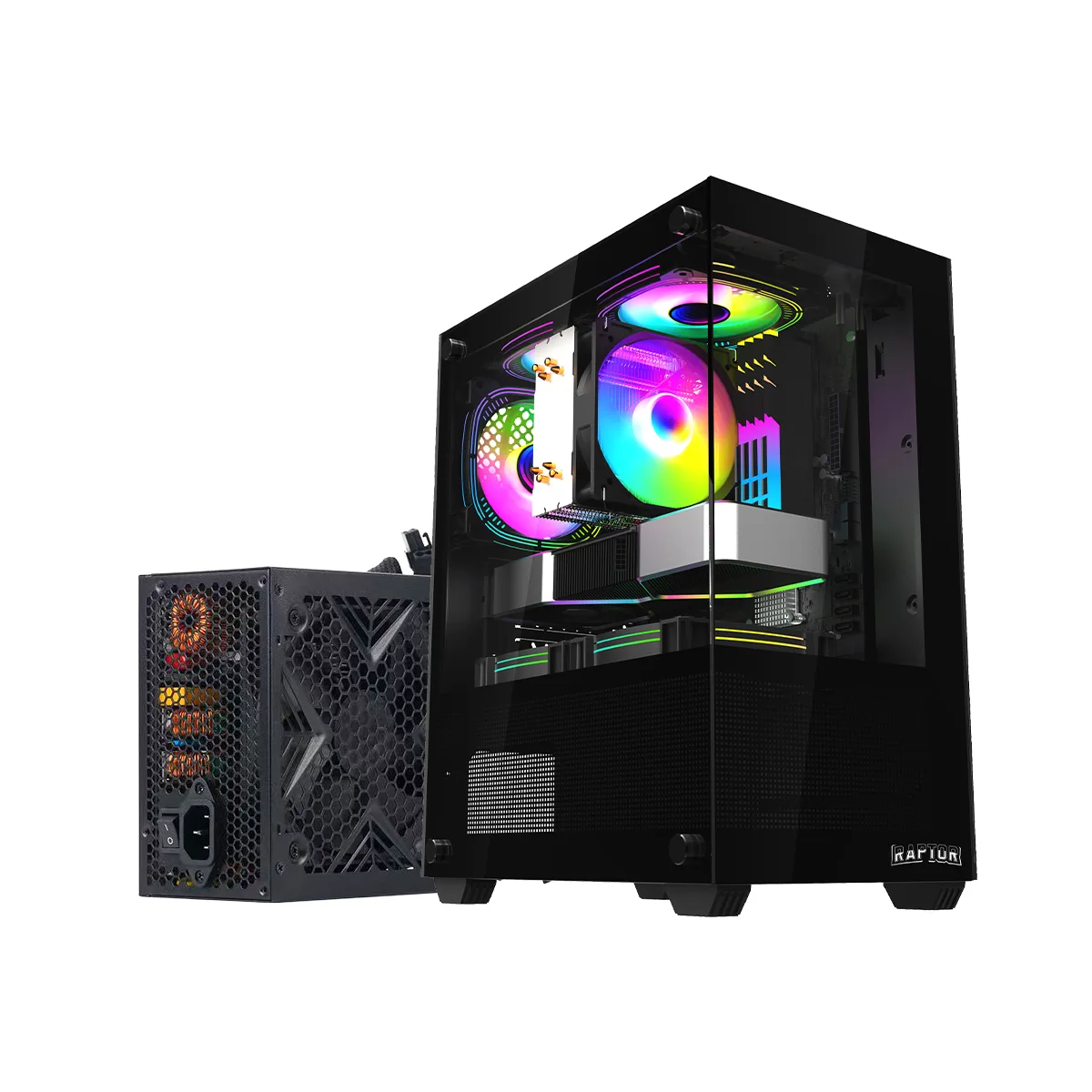 Pc Gamer Raptor Nova Prime C/Fuente Raptor Volt 650w 80+ Bronze