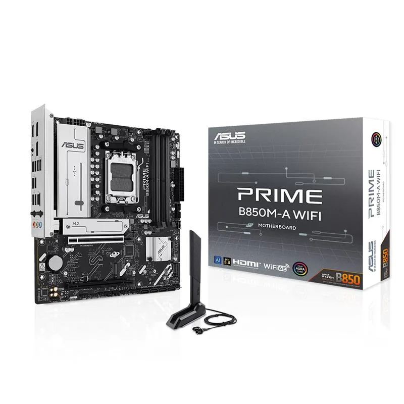 Motherboard ASUS Prime B850M-A WIFI AMD Socket AM5 DDR5