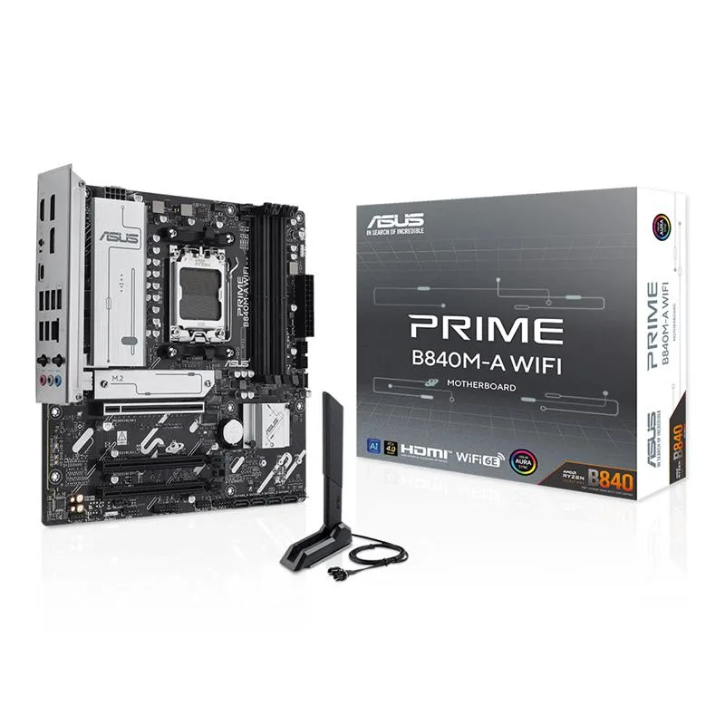 Motherboard ASUS Prime B840M-A WIFI AMD Socket AM5 DDR5