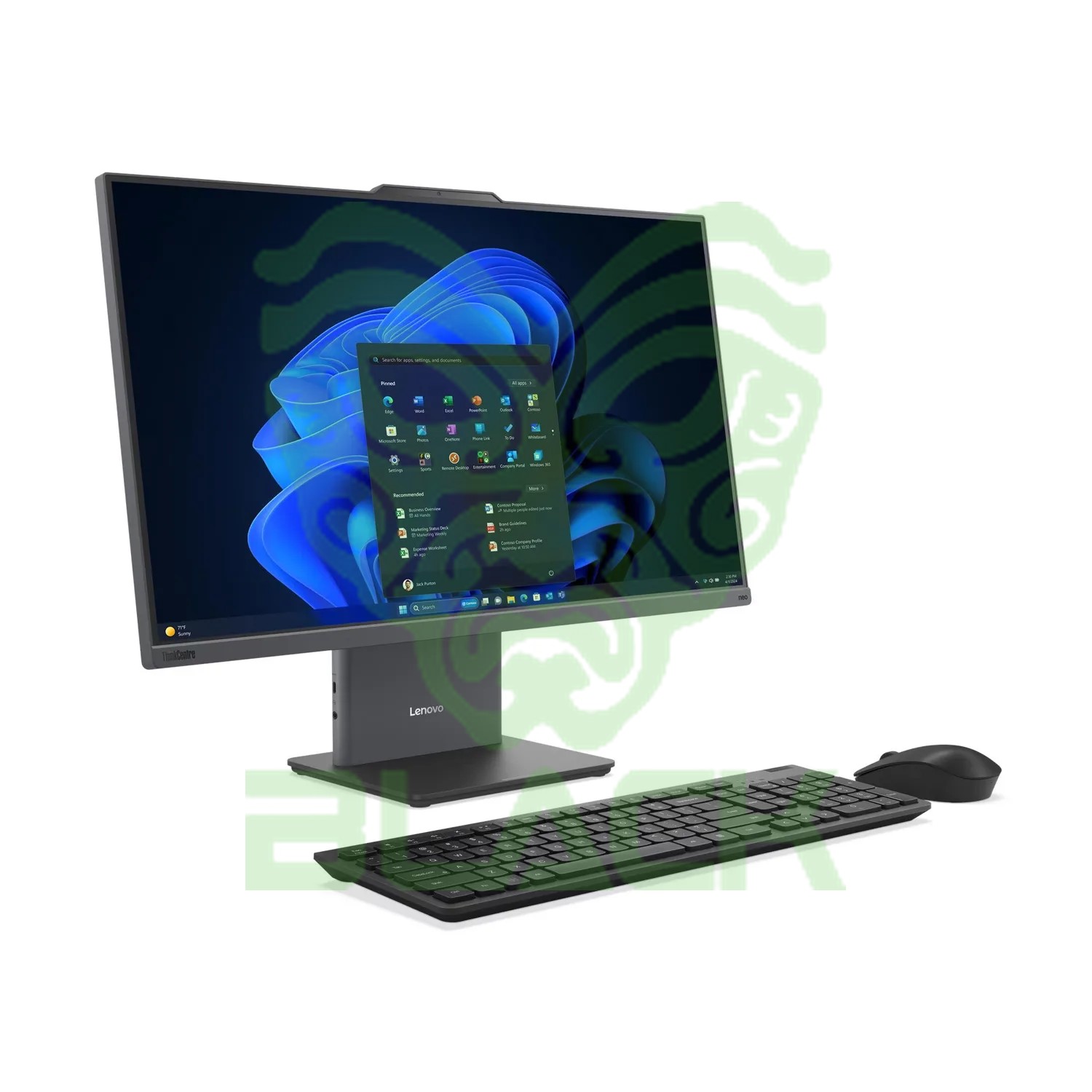 ALL IN ONE LENOVO THINKCENTRE NEO 55A RYZEN 7 16GB RAM 512GB SSD 23.8" GEN 6 WINDOWS 11 PRO ESPAÑOL