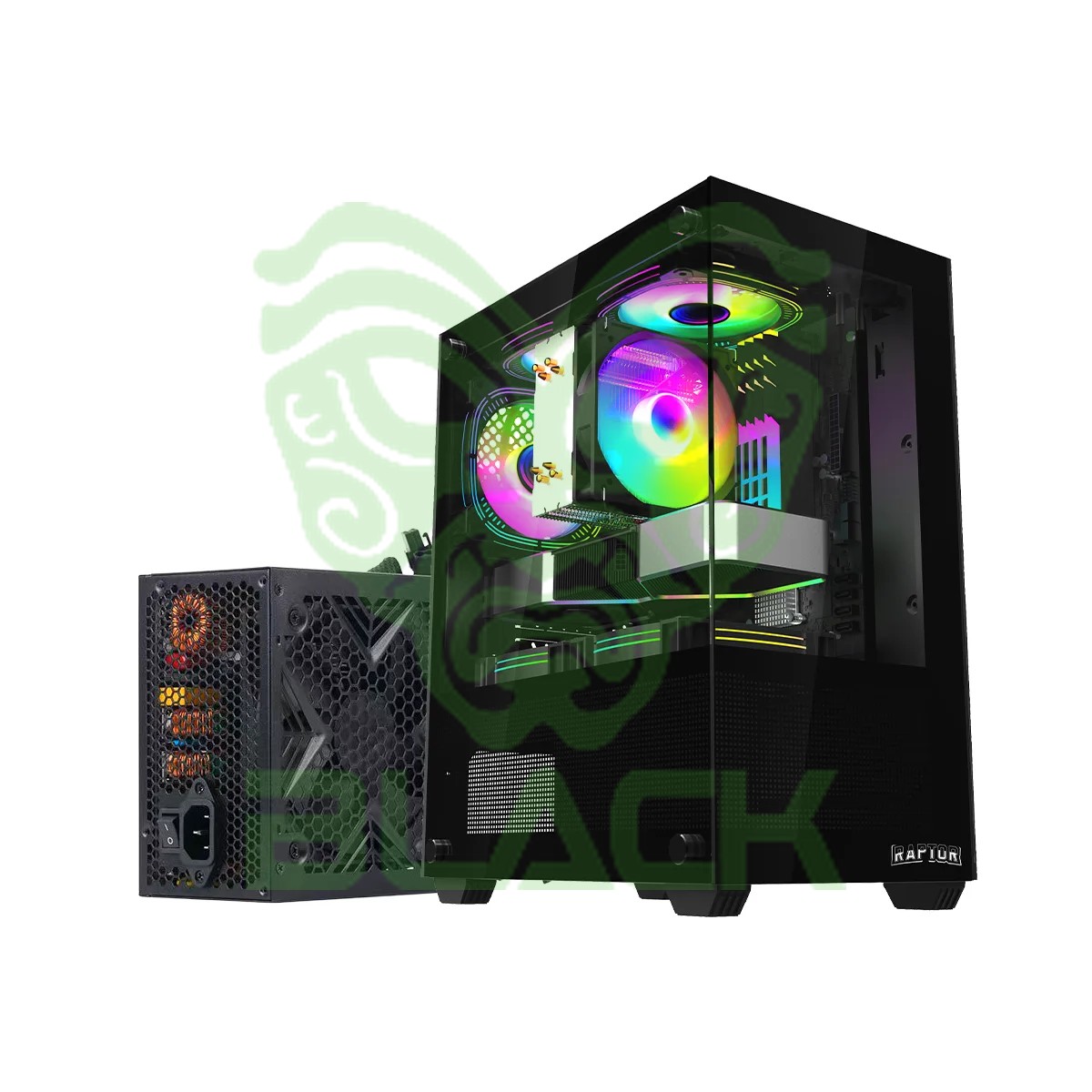 PC GAMER RAPTOR NOVA PRIME C/FUENTE RAPTOR VOLT 650W 80+ BRONZE
