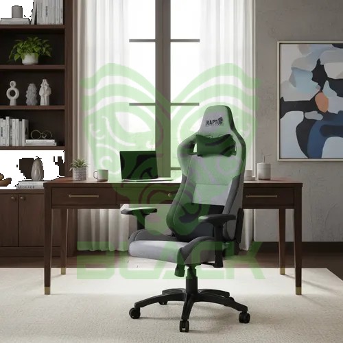 SILLA GAMER RAPTOR THRONE R20 TELA GRIS