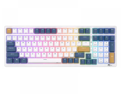 Teclado Royal Kludge RK 98% Tri - Modes (Klein Blue)