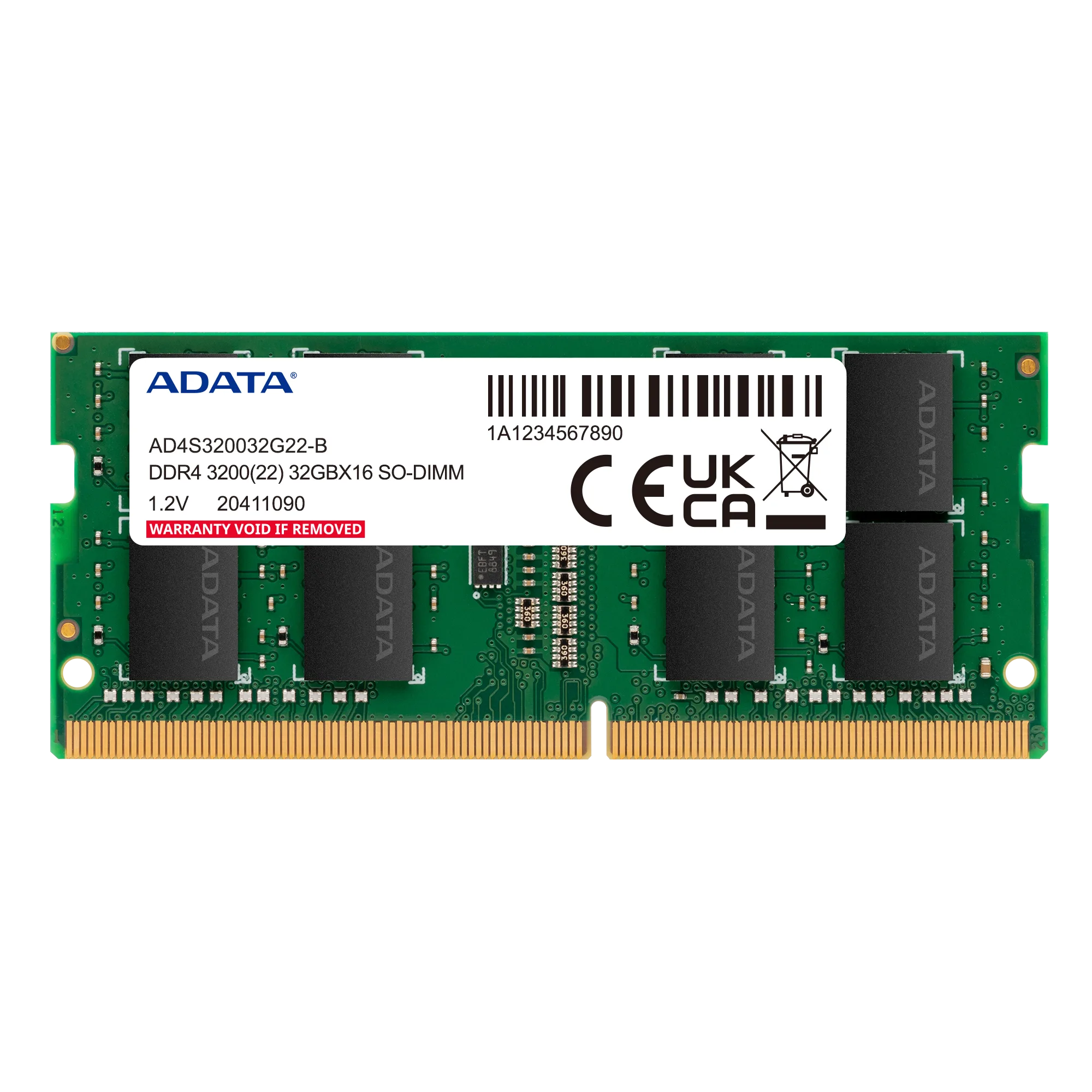 MEMORIA RAM Adata 16GB 3200MHz DDR4 SODIMM