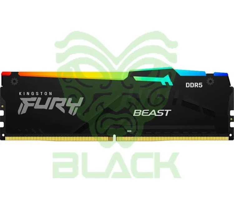 MEMORIA RAM KINGSTON 16GB DDR5 5600MHZ FURY BEAST RGB PARA PC
