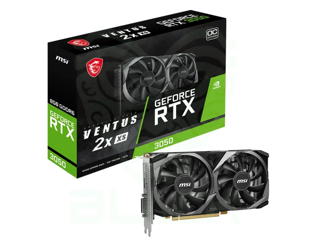 VGA MSI RTX 3050 VENTUS 2X OC 6GB