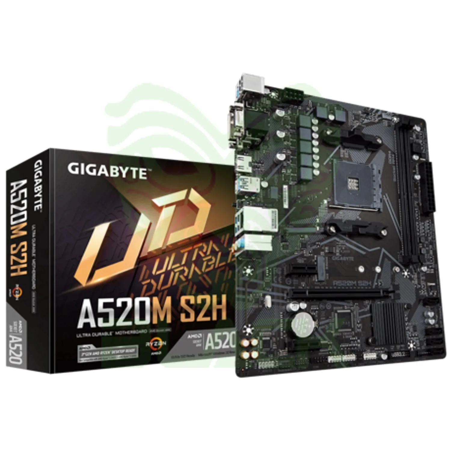 MOTHERBOARD GIGABYTE A520M S2H ULTRA DURABLE AM4 DDR4