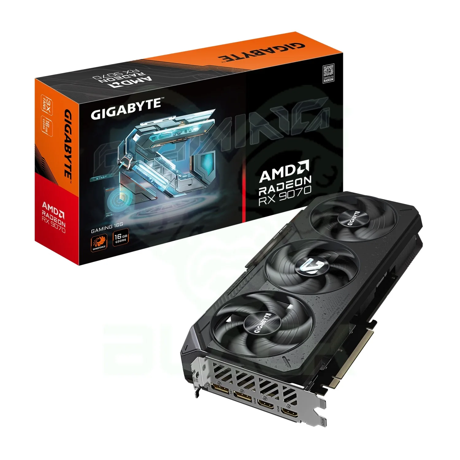 PLACA DE VIDEO GIGABYTE RADEON RX 9070 16GB GAMING