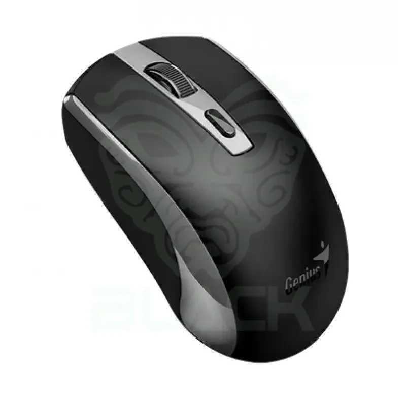 MOUSE GENIUS ECO-8150 BLACK/GREY WLESS RECARGABLE