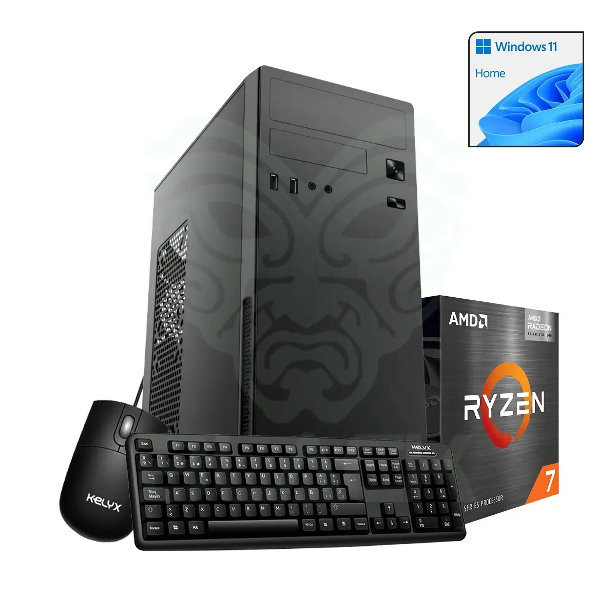PC KELYX AMD RYZEN 7-5700G 16GB M.2 512G WIN 11 HOME