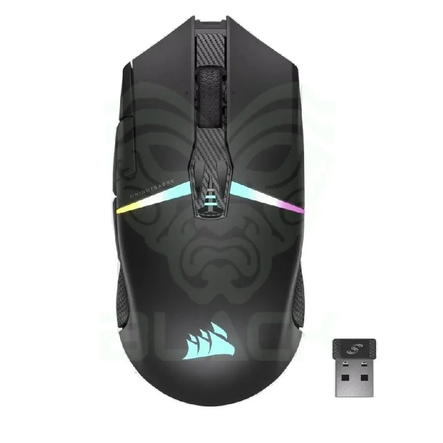 MOUSE CORSAIR NIGHTSABRE WIRELESS RGB 11 BOTONES