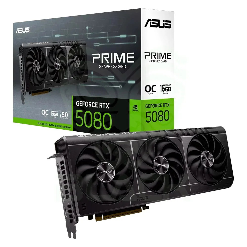 VGA ASUS NVIDIA PRIME-RTX5080-O16G OC EDITION GDDR7