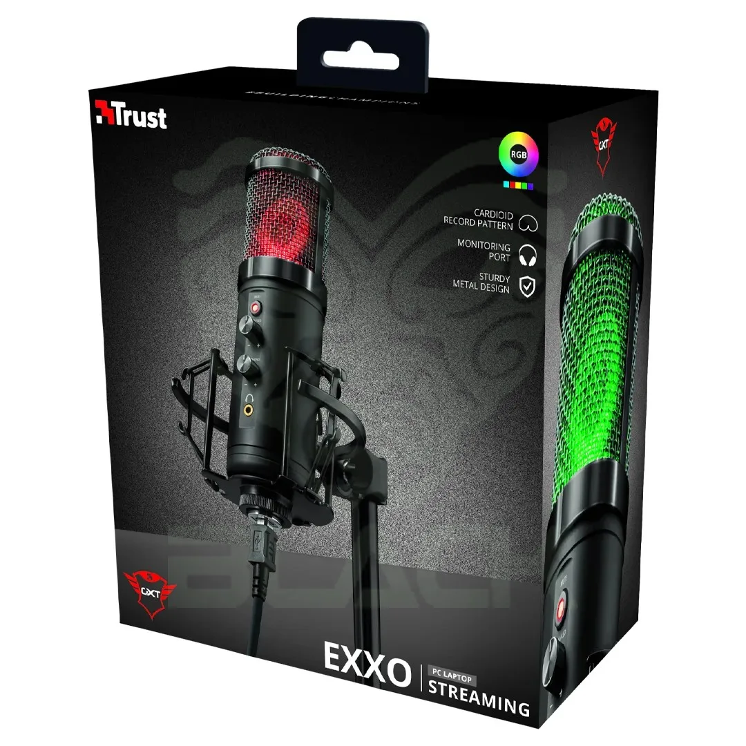 MICROFONO TRUST EXXO STREAMING GXT 256