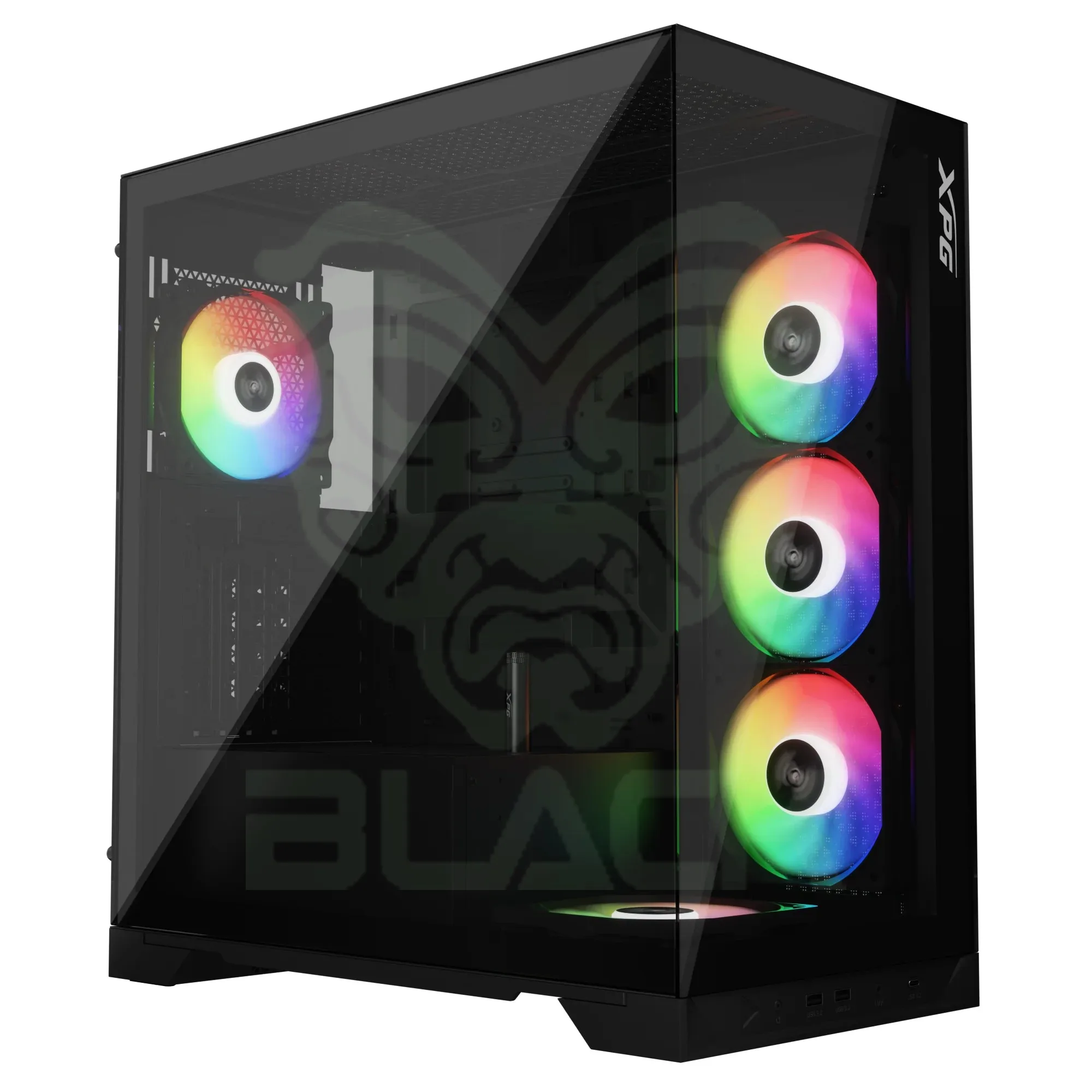 GABINETE XPG GAMING INVADER X BLACK