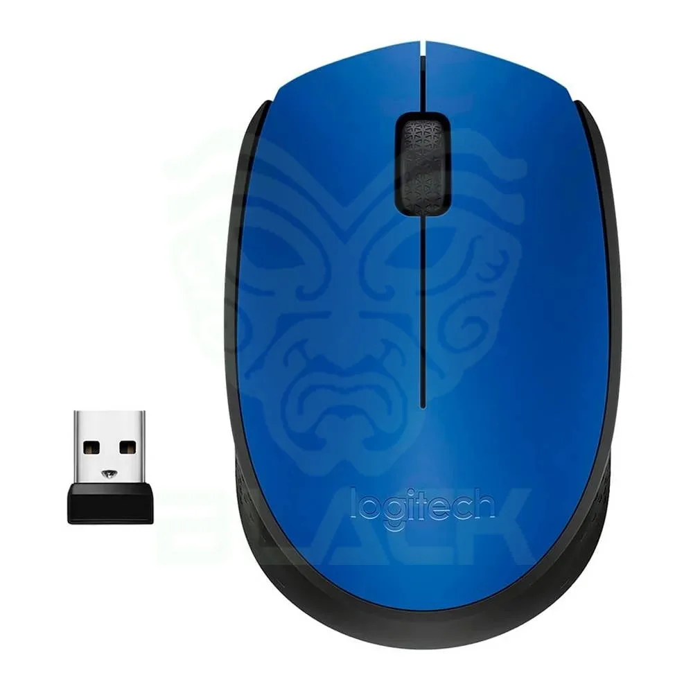 MOUSE LOGITECH M170 BLUE WIRELESS 2.4GHZ