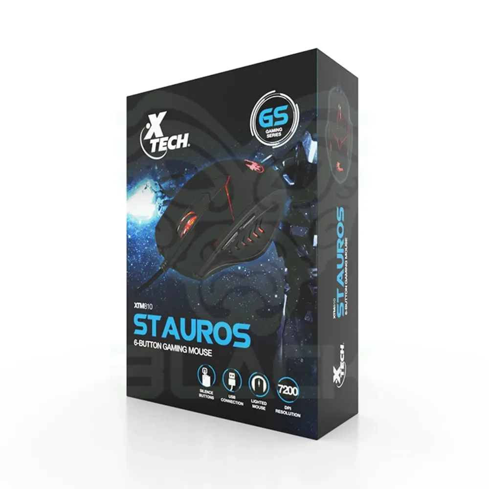MOUSE GAMER STAUROS USB XTM-810