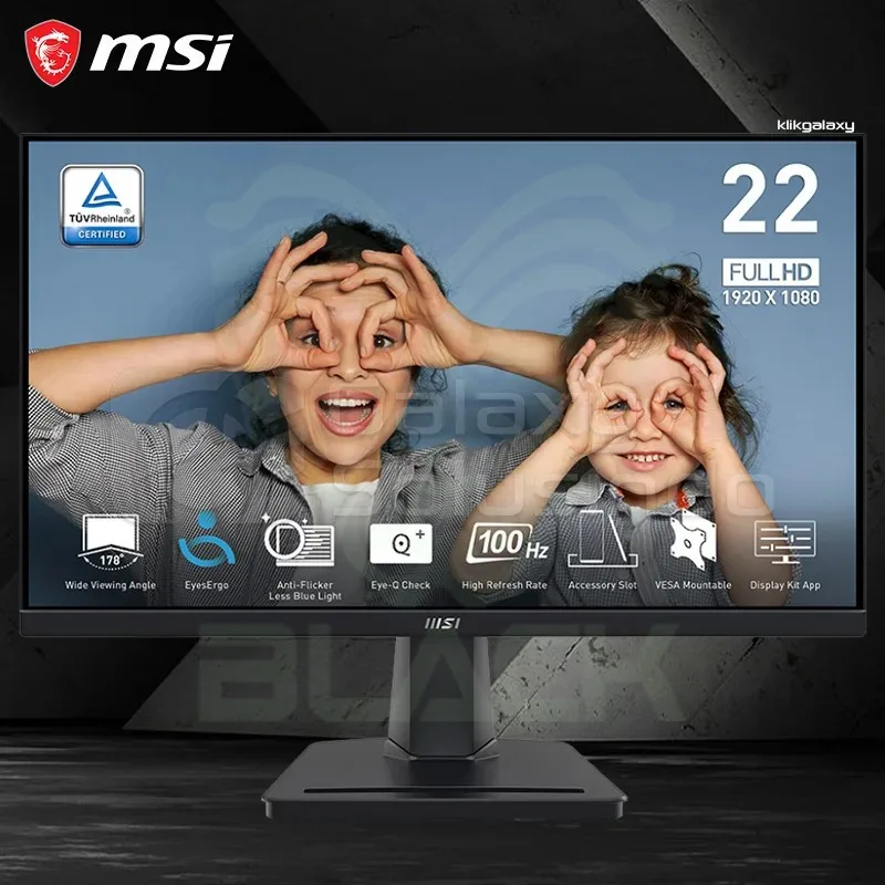 MONITOR MSI 22" MP225V 100HZ VA FHD