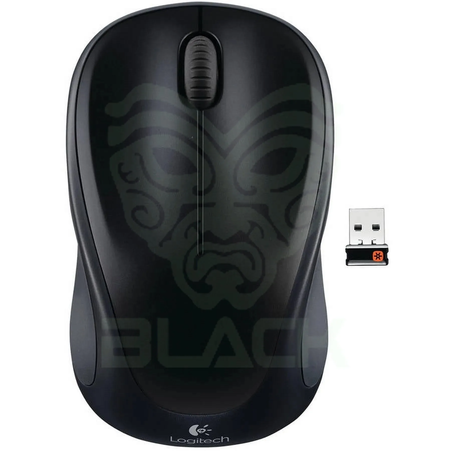 MOUSE LOGITECH M317 BLACK WIRELESS 2.4GHZ