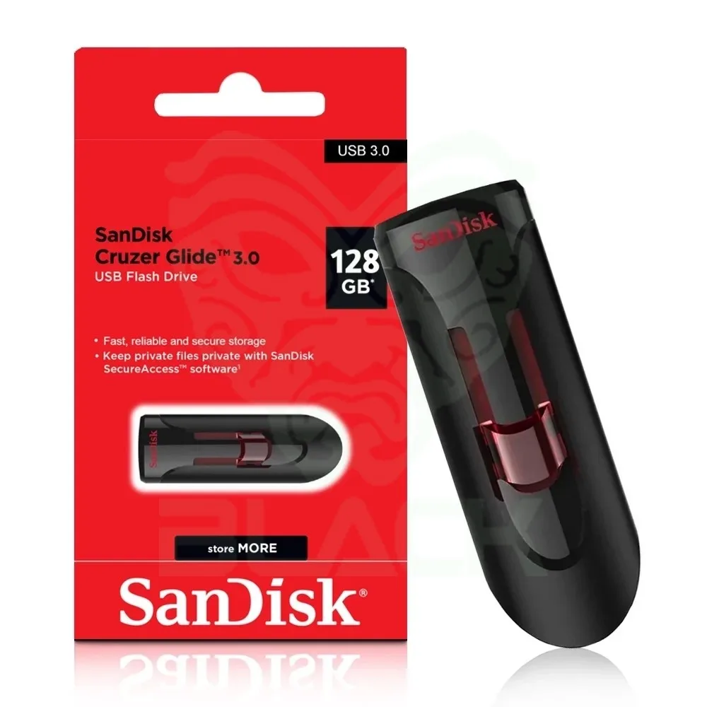 PENDRIVE SANDISK CRUZER GLIDE 3.0 - 128GB