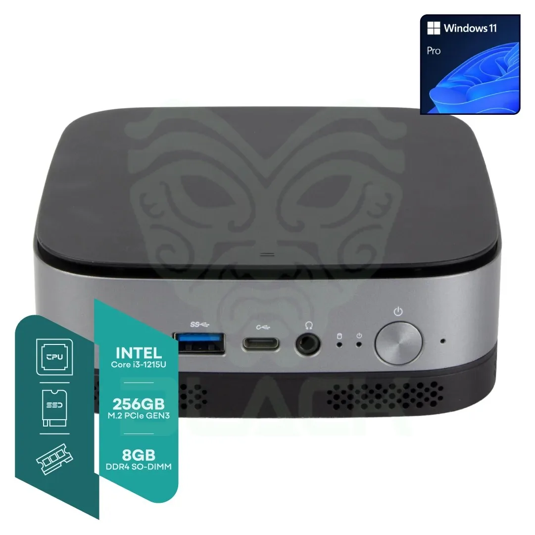 MINI PC KELYX INTEL CORE I3-1215U 8G M.2 256G WIN 11 PRO