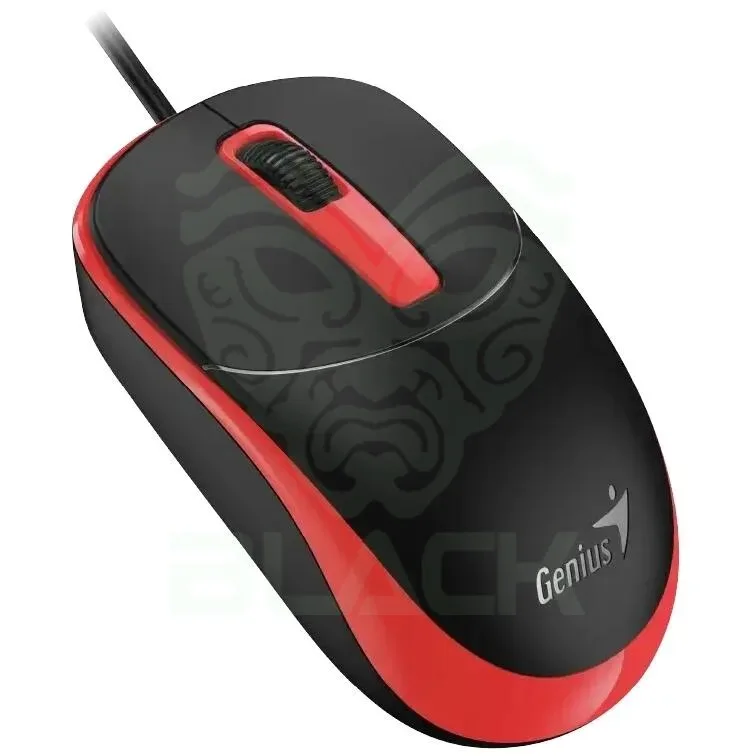MOUSE GENIUS DX-123 USB BLACK/RED