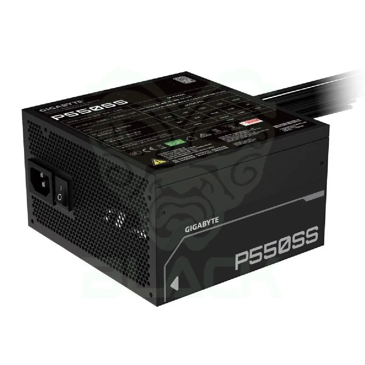 FUENTE 550W GIGABYTE 80 PLUS SILVER GP-P550SS