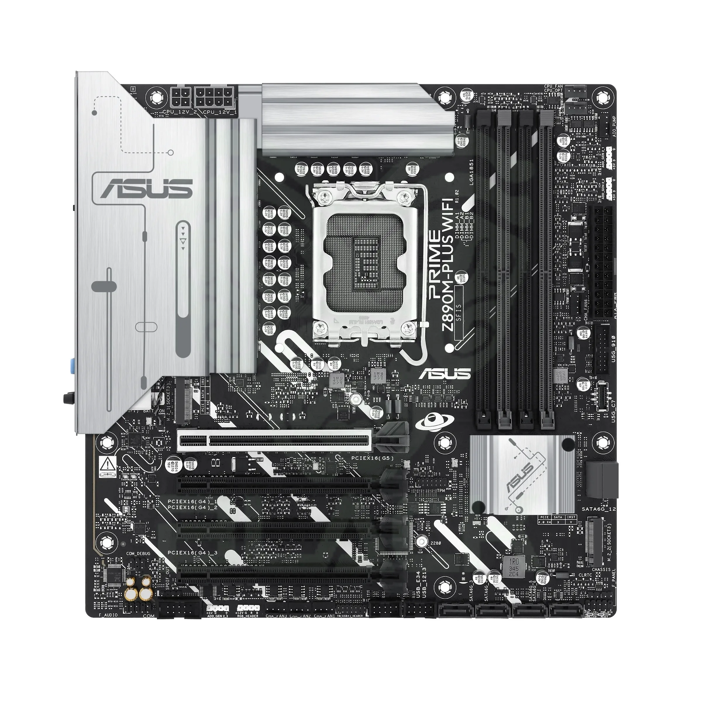 ASUS (SOCKET LGA 1851) PRIME Z890M-PLUS WIFI