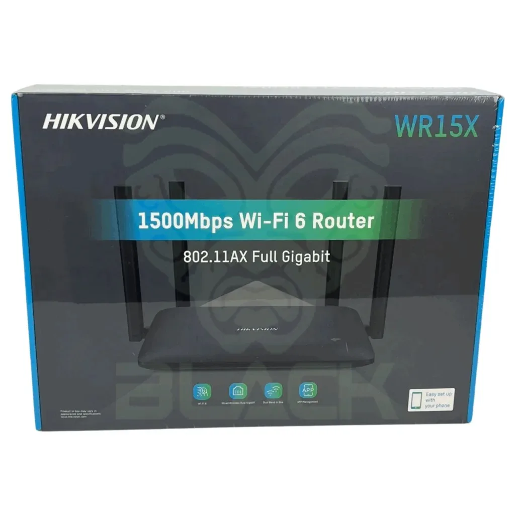 ROUTER 4P HIKVISION DS-3WR15X WIFI 6 1500MBPS
