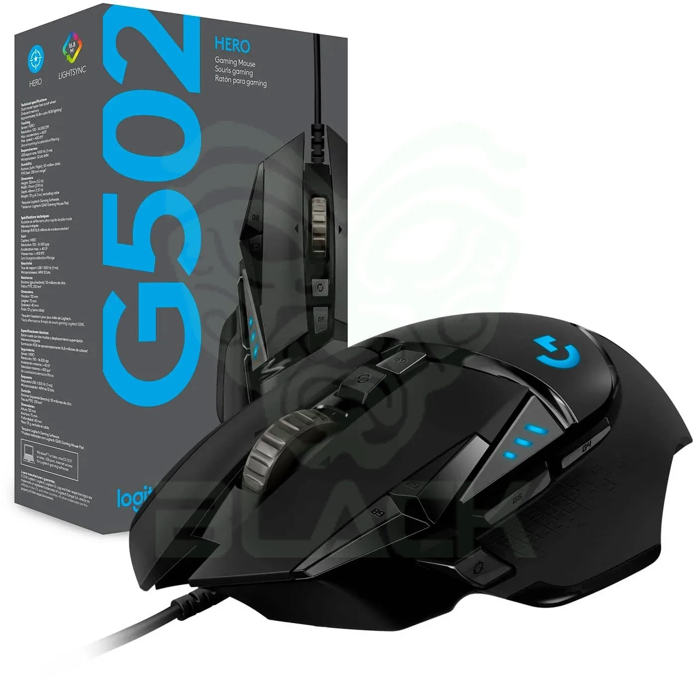 MOUSE LOGITECH G RGB G502 HERO