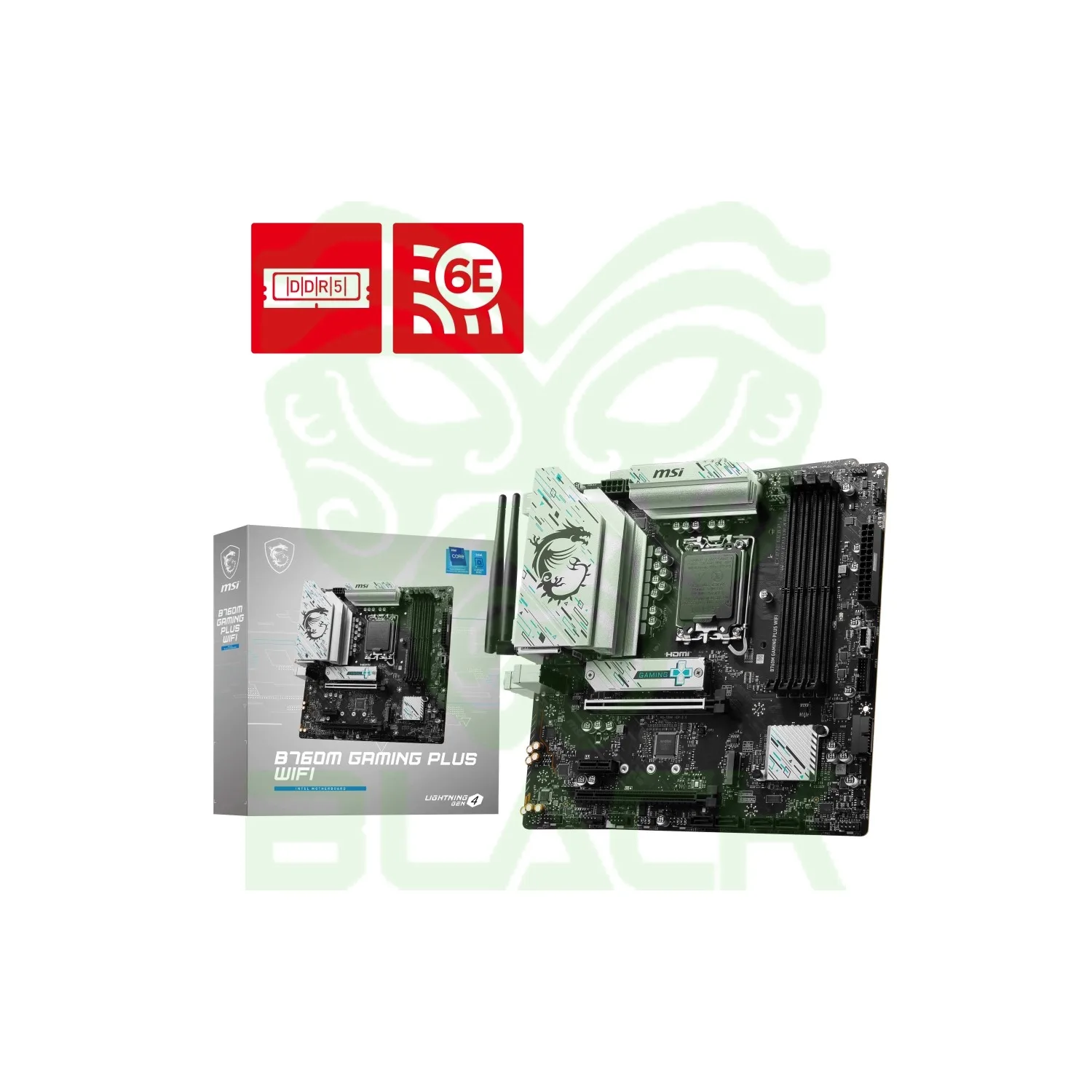 MOTHERBOARD MSI B760M GAMING PLUS WIFI LGA1700