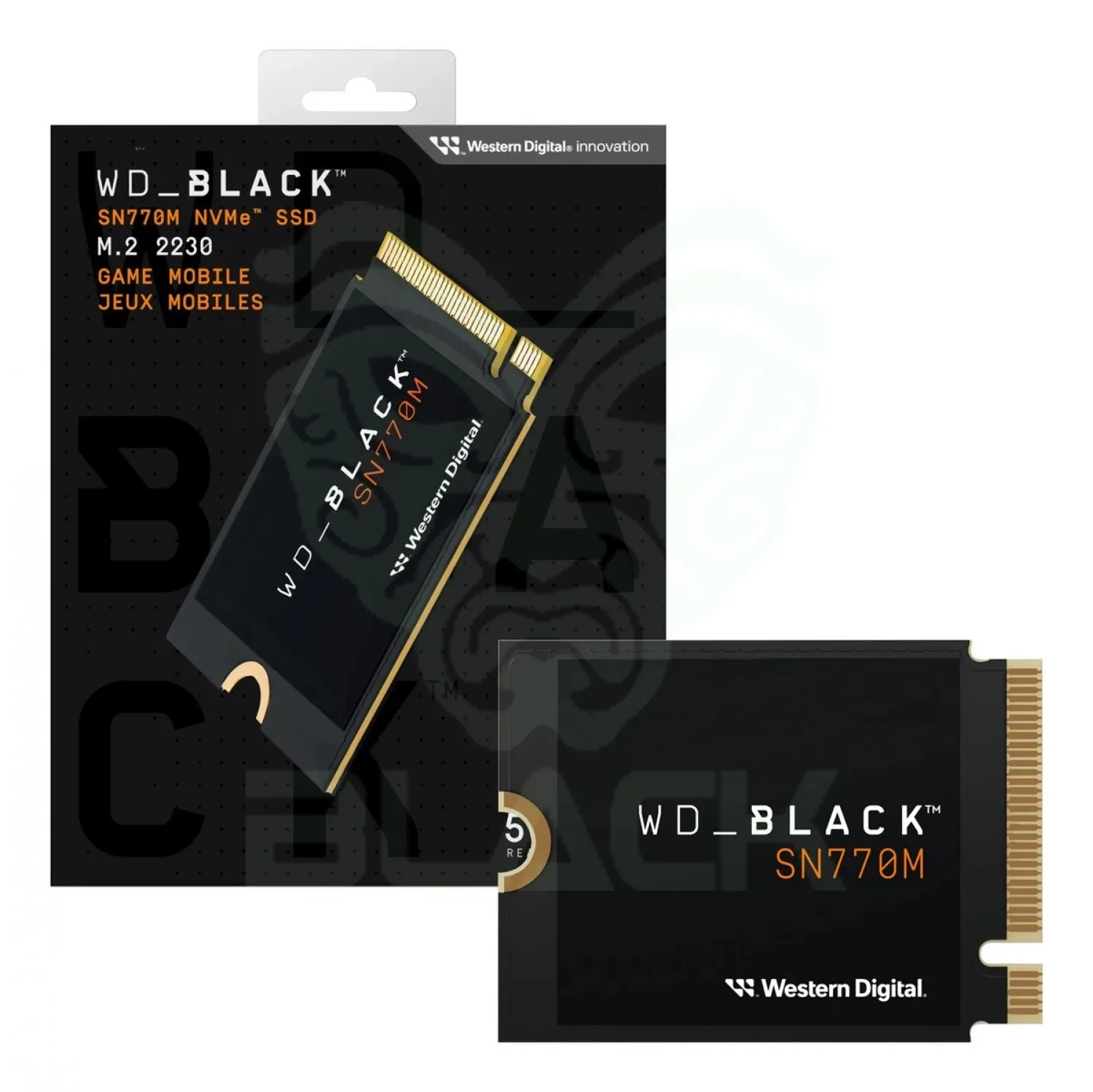 SSD M.2 NVME 500GB G4 WD BLACK SN770 (2230) BULK