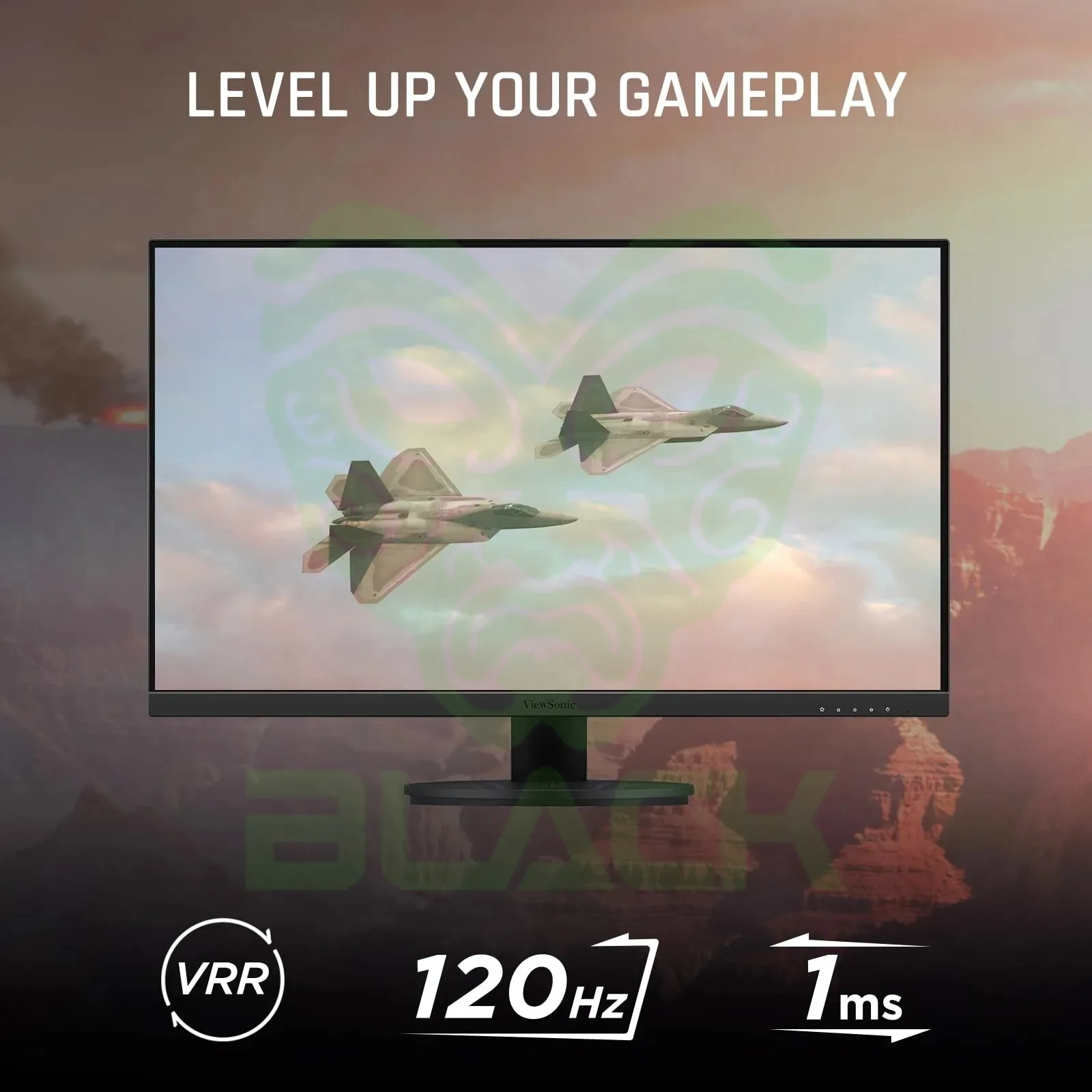 MONITOR 27" GAMER VIEWSONIC VX2716A FULL HD IPS 1MS USB-