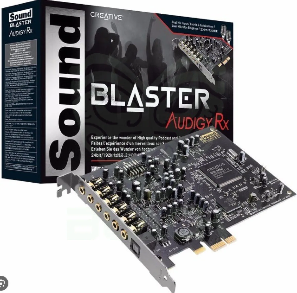 OUTLET PLACA DE SONIDO CREATIVE SOUND BLASTER AUDIGY RX