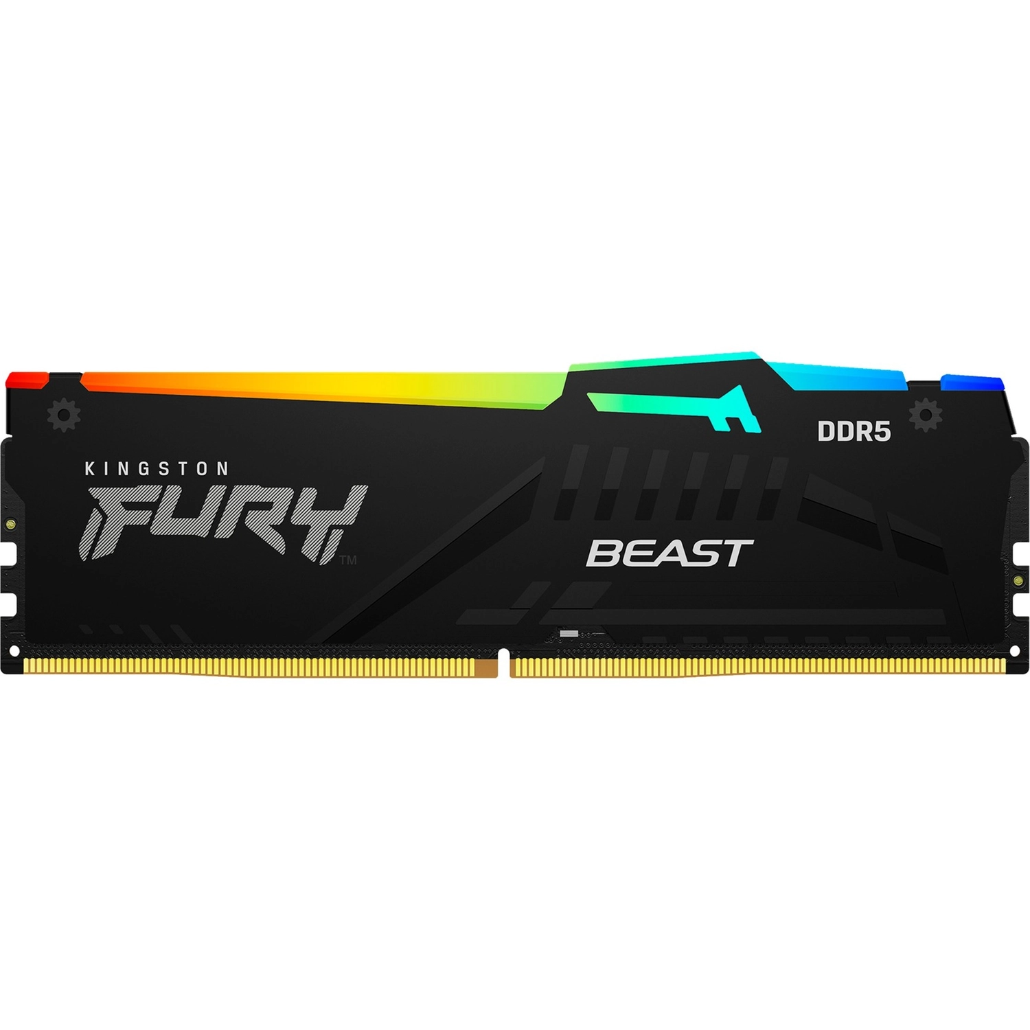 MEMORIA KINGSTON DDR5 16GB 6000MHz Fury Black RGB CL36 AMD Expo