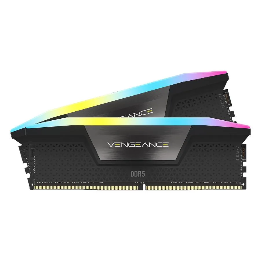 MEMORIA DDR5 32 GB 5200 MHZ RGB CORSAIR VENGEANCE (2X16GB) - Black