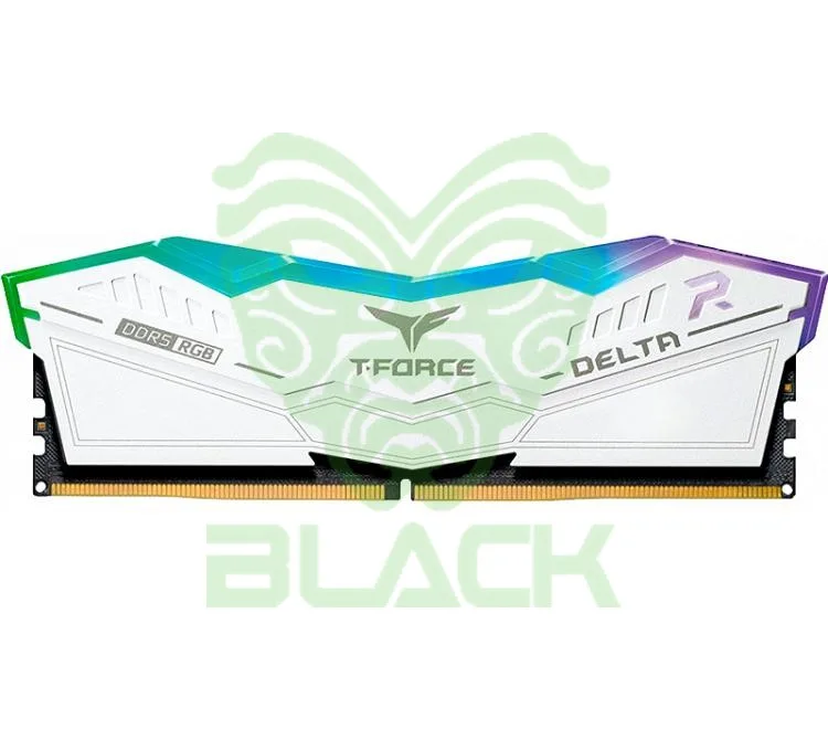 MEMORIA Team DDR5 16GB 6400MHz T-force Delta RGB White CL32