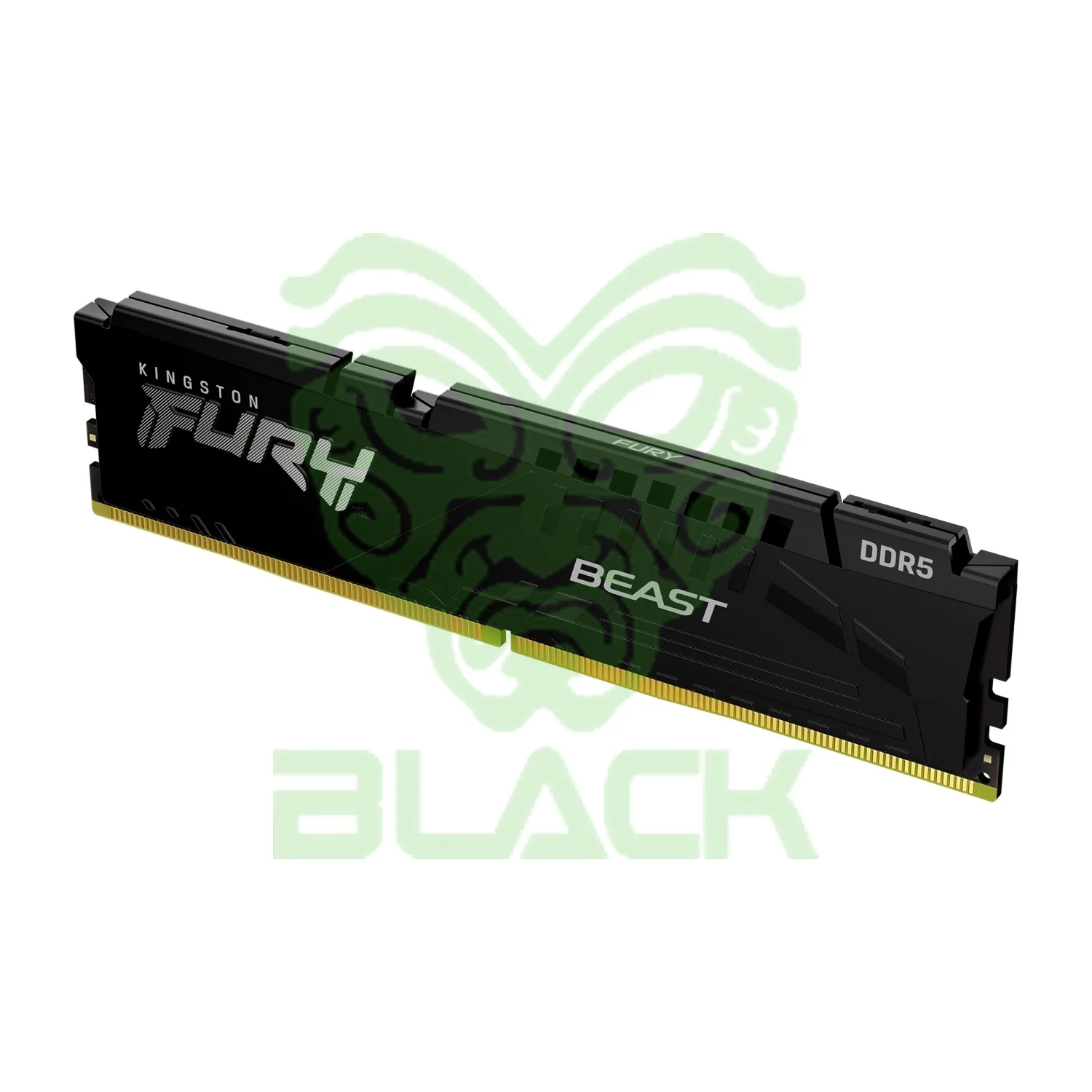MEMORIA RAM UDIMM KINGSTON Fury Beast 16GB DDR5 5200MHz CL40 1.25V SINGLE Negro