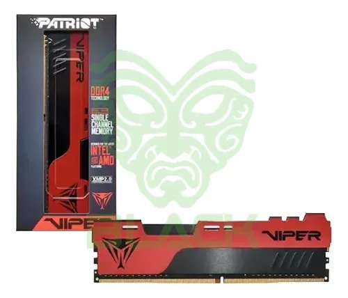 MEMORIA PATRIOT DDR4 Viper Elite 2 16GB 3200 MHZ CL18 Red/blk Pe000829