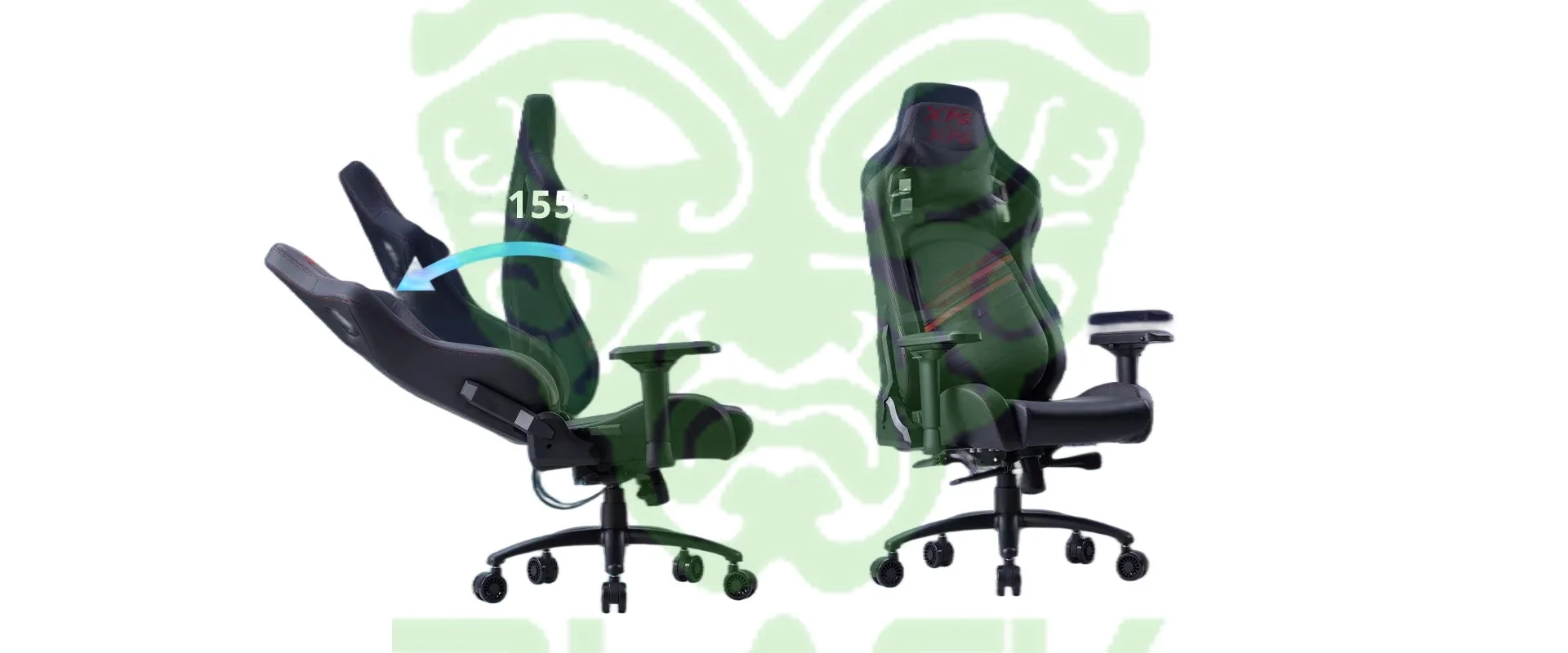 Silla Gamer Xpg Nexus Plus Negro Con Rojo