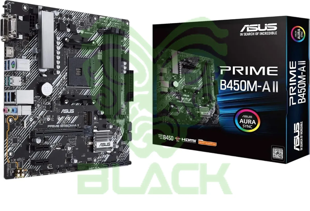 Mother ASUS Prime B450M-A II AM4  Bulk - Outlet