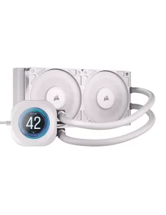 Water Cooling Corsair Nautilus X2 CPU Cooler 240mm Rs Lcd White