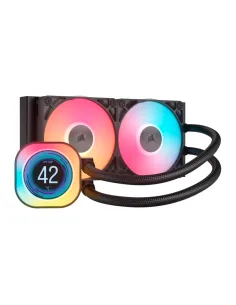 Water Cooling Corsair Icue Link Titan 240 Rx Lcd 2x CPU Cooler 240mm